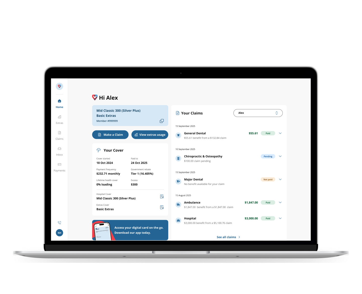 A FIRST LOOK AT YOUR _NEW ONLINE MEMBER SERVICES_